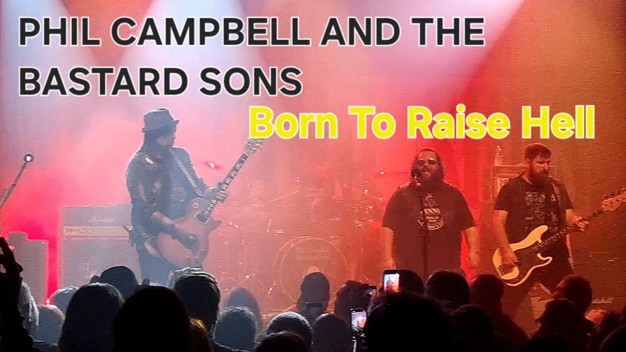 PHIL CAMPBELL AND THE BASTARD SONS : Born To Raise Hell - 19/11/2025 (O TOTEM Lyon) 
