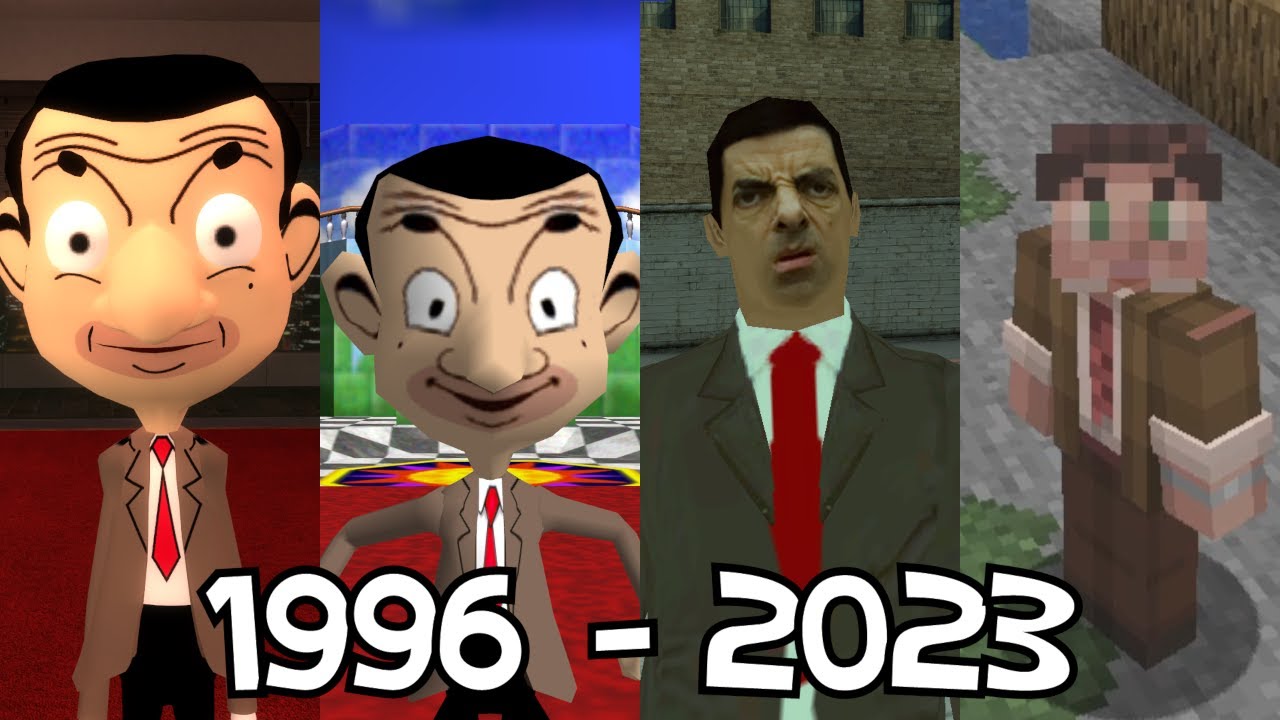Evolution of Mr. Bean Mods in Video Games - YouTube