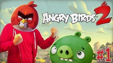 ANGRY BIRDS 2 Gameplay Part 1 - "Feathery Hills Levels 1-10!!!" iOS Android 1080p HD walkthrough