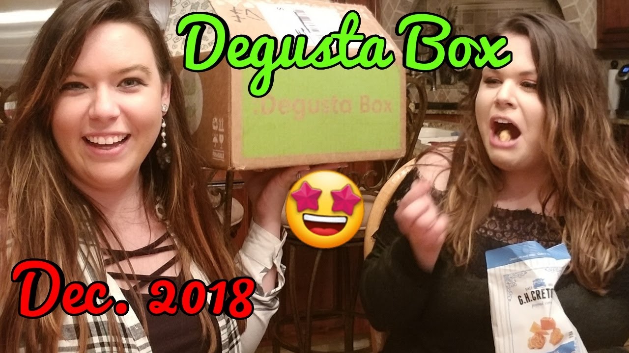 Degusta Box Unboxing December 2018 | Coupon Code