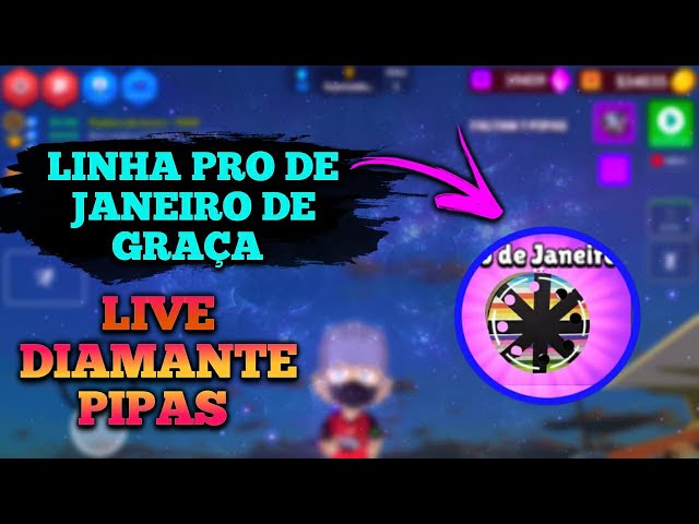 FINALMENTE - DIAMANTE PIPAS LANÇA JOGO 3D - O mais esperado! 