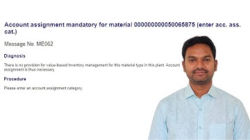 🔧 SAP MM Error ME062 – Account Assignment Mandatory | Fix Purchase Order Error