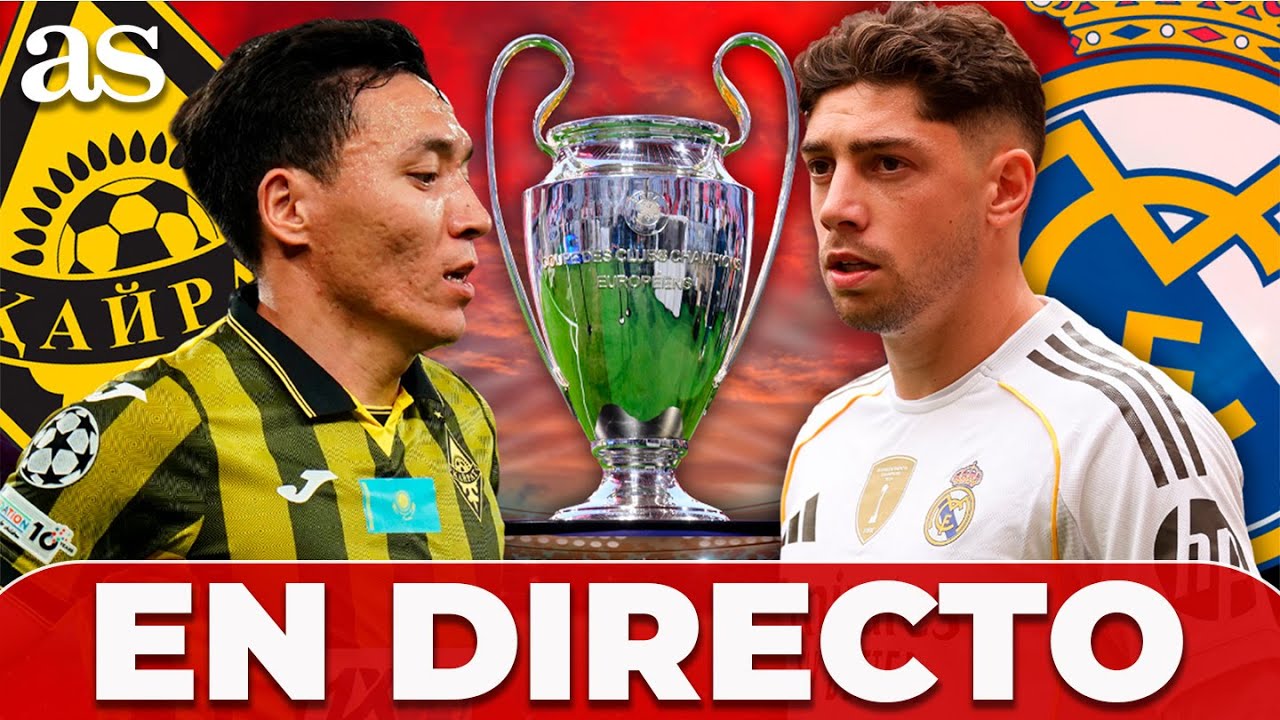 EN VIVO🔥 FC KAIRAT ALMATY vs REAL MADRID | REACCIÓN, ANÁLISIS y POST ...