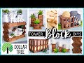 *NEW* DOLLAR TREE DIY with TUMBLING TOWER BLOCKS | Amazing Wood Home Decor DIYs | Jenga Block Crafts