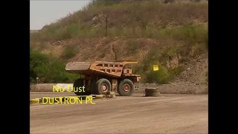 Dust control / dust suppression chemical for Metal Mines haul Roads DUSTRON  Indian Metal Mines