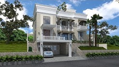 Sketchup House Exterior Design 4 + Vray 3.4 Render - Durasi: 1.47.11. 