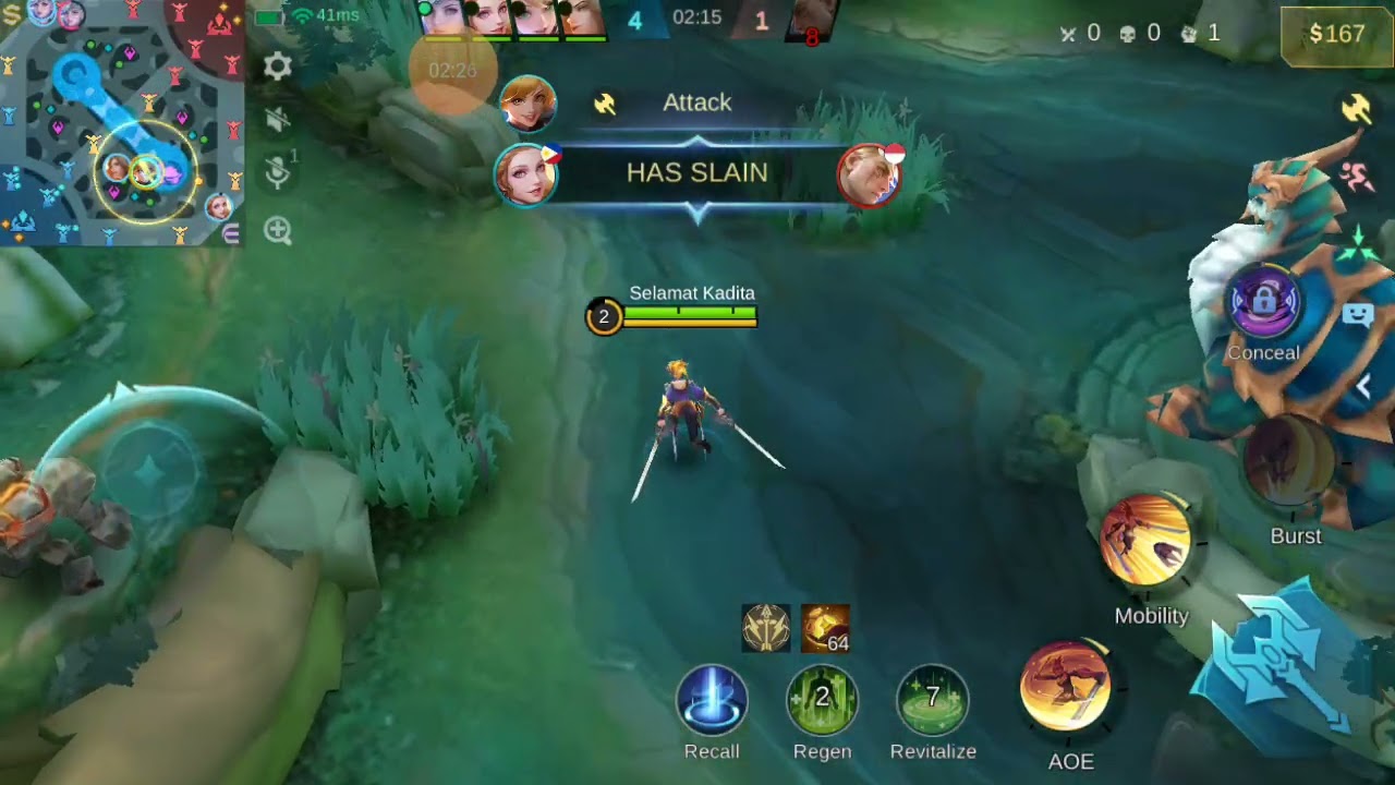 Selamat Miya Kadita Moba Legends 5v5 Fanny Kadita