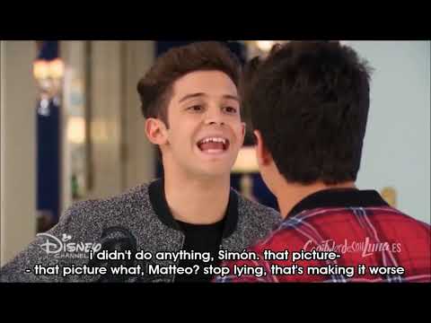 Soy Luna - Season 3 Episode 26 - Luna leaves crying and Matteo and Simón fight (English)