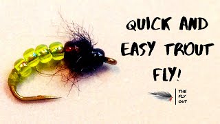 Glass Caddis Trout Nymph Fly Tying Demo