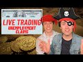 Live Trading Unemployment Claims | GOLD, USD, SPX500 &amp; More!