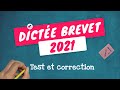 Dicte du brevet 2021  ferezvous un sans faute 