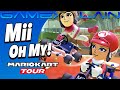 OMG! Playable Miis & Wii's Mushroom Gorge Are Coming to Mario Kart Tour! - Mii Tour Trailer