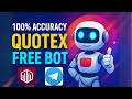 🤖 100% Winrate Quotex OTC Trading Bot 2025 | Real-Time Telegram Signals CAD/JPY OTC Bug