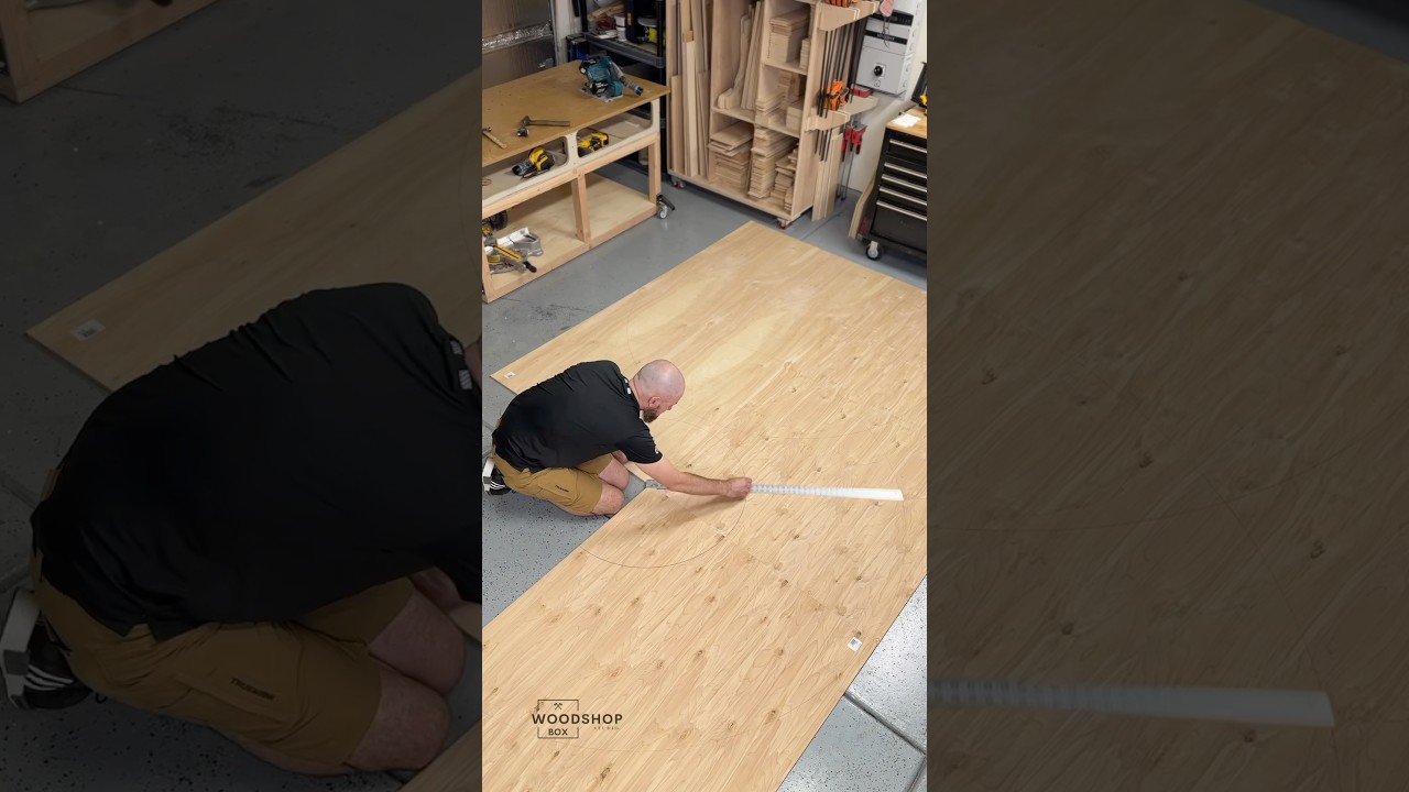 Building event decor in my garage shop 