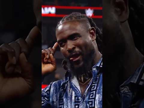 Listen to the crowd, Oba Femi!! 🔊👏 #WWERaw