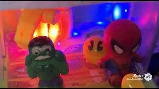 Spider-Man and Hulk’s PAC MAN Arcade Game Ai Edit
