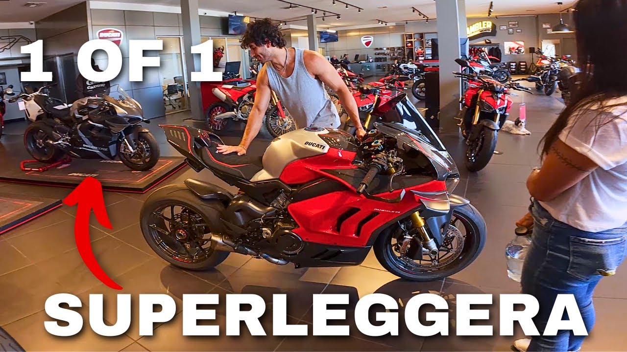 Rarest Ducati Superleggera Shopping?!