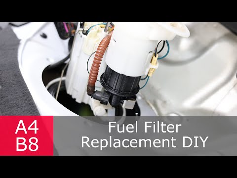 How to replace fuel filter | Audi A4 B8 DIY