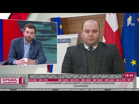 მთავრობის ეკონომიკური პროგრამები