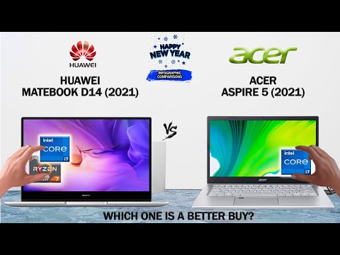 HUAWEI MATEBOOK D14 (2021) VS ACER ASPIRE 5 | PROS AND CONS | FINAL VERDICT |