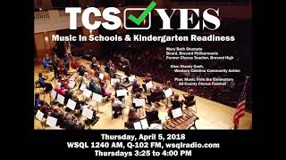 #TCSYes 2018-04-05 Music In Schools, Kindergarten Readiness Rally, Elementary All-County Chorus
