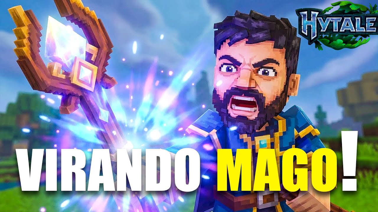 HYTALE - COMO VIREI MAGO!
