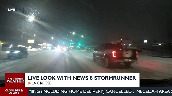 Snow and ice are leaving slick road conditions across the area