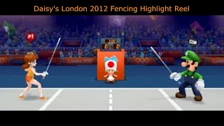 Daisy's London 2012 Fencing Highlight Reel