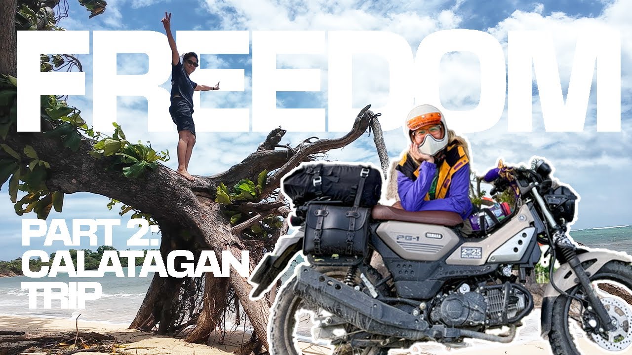 Solo Girl Motocamping in Calatagan, Batangas with my Yamaha PG-1 (Part 2)