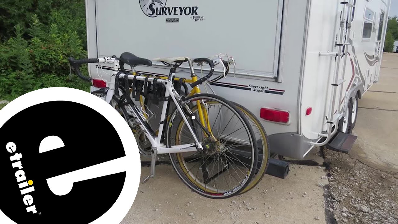 etrailer | Ultimate Overview of the Swagman Around the Spare Deluxe 2 Bike Rack for RV Bumpers