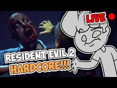 RESIDENT EVIL 2 HARDCORE - LEON A #2 - RESIDENT EVIL 2 HARDCORE - LEON A #2