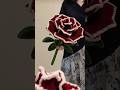 DIY giant rose flowers pipe cleaner #handmade #diy #gift #diyflower #diycrafts #flowercraft #flower