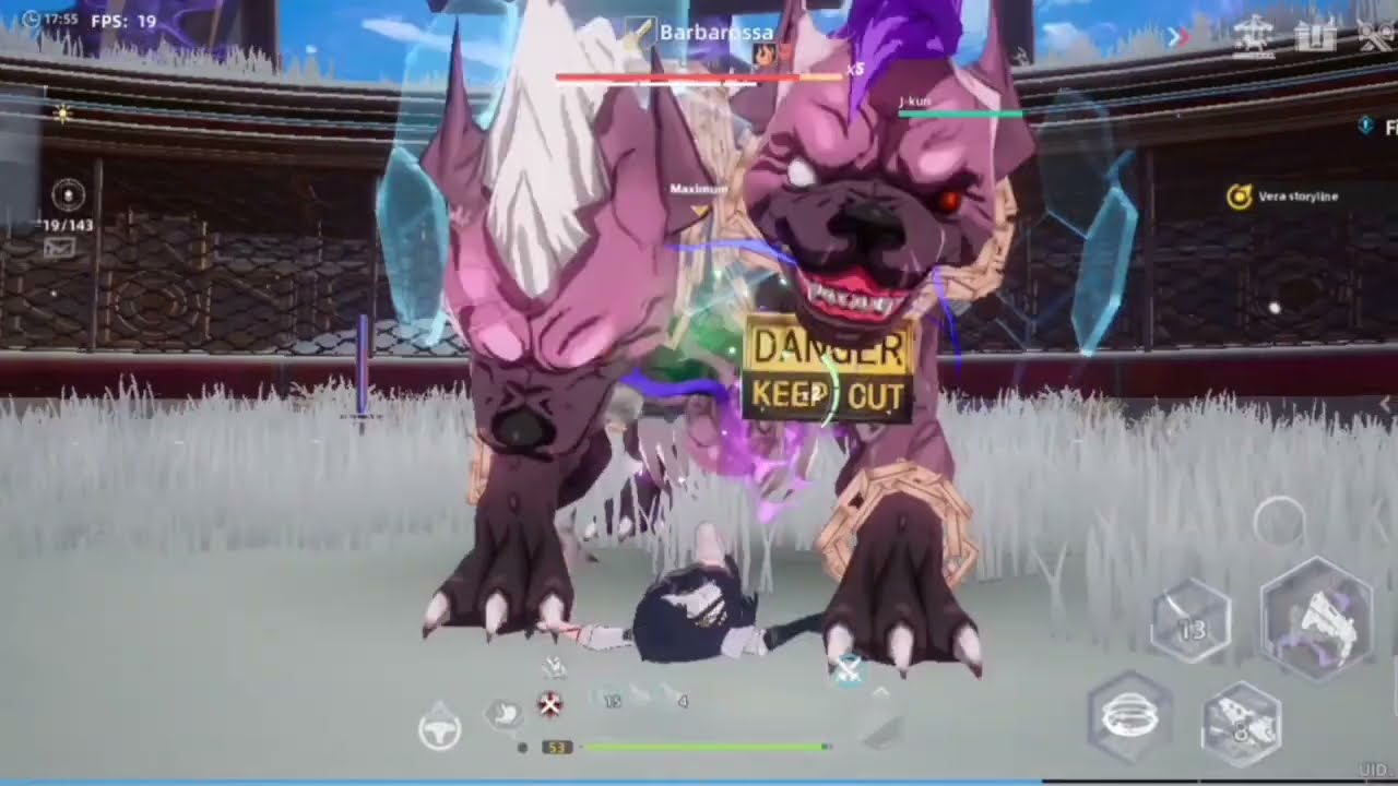 [Tower of Fantasy / 幻塔] Lin Barbarossa Biting Ryona