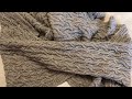 Вязание спицами, пряжа Loro Piana Bottonato, кашемир и шелк.