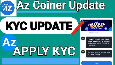 Azcoiner KYC New Update | Azcoiner Mining App KYC Update | Azcoiner KYC Process
