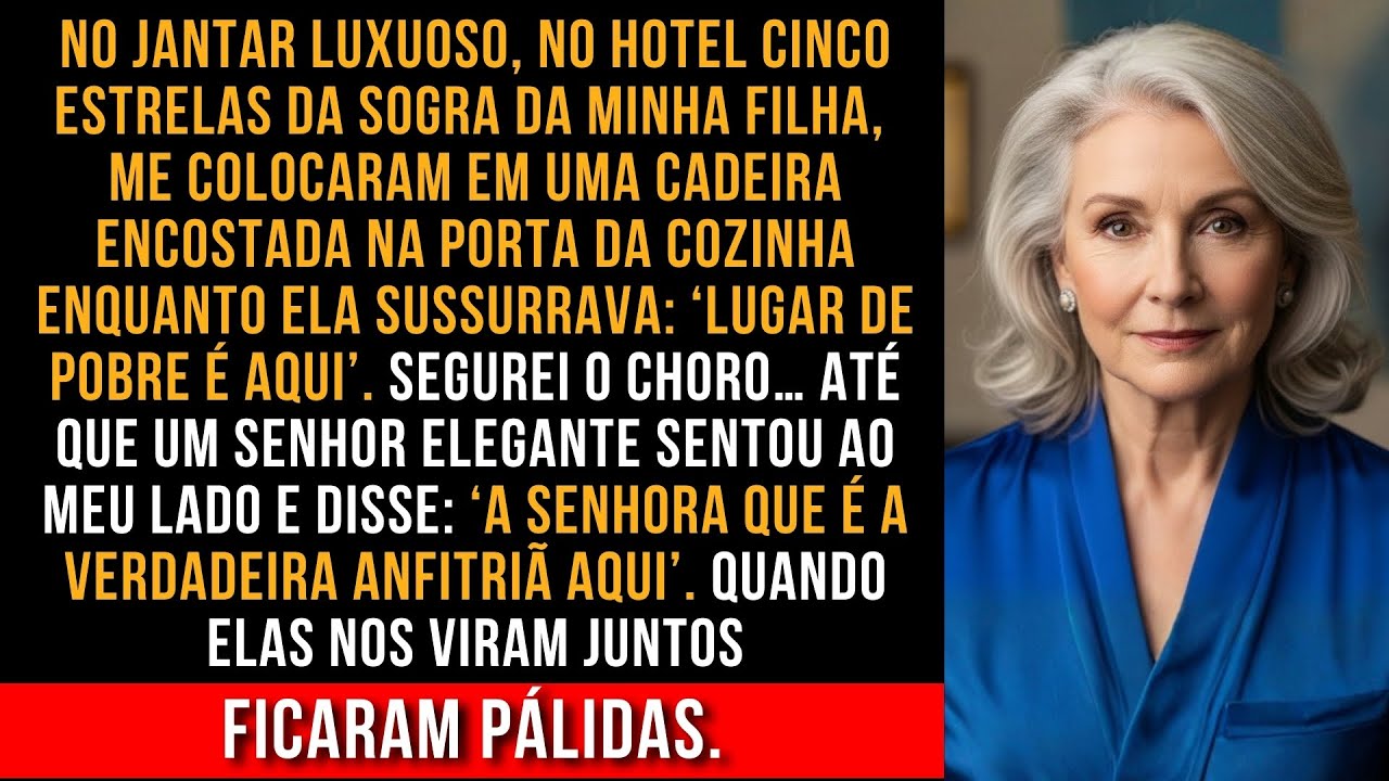 Minha filha congelou ao ver quem sentou ao meu lado no jantar da sogra — após eu ter sido humilhada