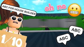 Asking BLOXBURG STRANGERS to build MY HOUSE!!