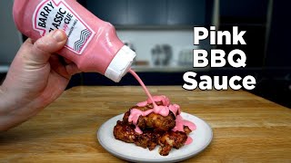 I Made Pink BBQ Sauce