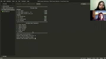 MEMBUAT PROGRAM KASIR MUDAH DENGAN BAHASA PYTHON