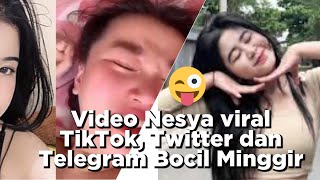 Video Nesya viral TikTok, Twitter dan Telegram Bocil Minggir