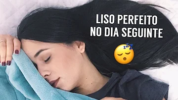 O que fazer para dormir e não estragar a chapinha?