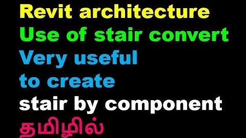 staircase convert-stair by component-civil tamil
