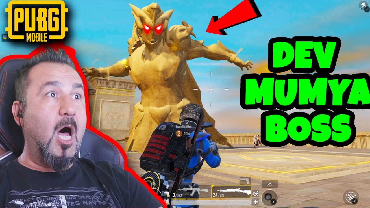 DEV MUMYA BOSS İLE UÇAN PİRAMİT ÜZERİNDE SAVAŞ! PUBG MOBİLE GÜNCELLEME | Ümidi ile PUBG mobile