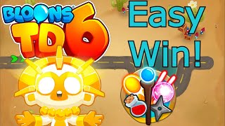 How to beat End of The Road on Magic Monkeys Only! (No MK) Bloons TD 6 screenshot 3