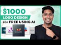 How to get a 1000 logo design for free using ai