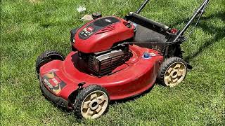 Free Smoking Lawn Mower  Not an Engine Issue