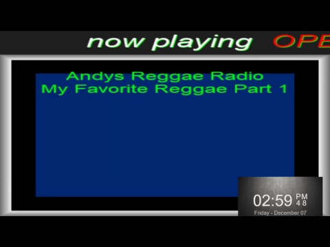 Andys Reggae Radio-My Favorite Reggae Part 1