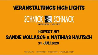SANDIE WOLLASCH & MATTHIAS HAUTSCH · SCHNICK-SCHNACK RASTATT · HOFFEST 31.07.2020 PART 2/5 SANDIE WOLLASCH & MATTHIAS HAUTSCH · SCHNICK-SCHNACK RASTATT · HOFFEST 31.07.2020 PART 2/5