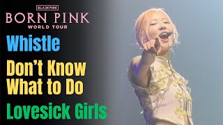 [4K] BLACKPINK Concert in Melbourne - Day 1: Whistle, Don’t Know What to Do, Lovesick Girls (Full)