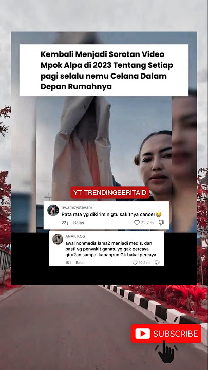 😱 Setiap Pagi Mpok Alpa Nemu Celana Dalam di Depan Rumahnya!? Viral Lagi! 👀 #mpokalpa #shorts